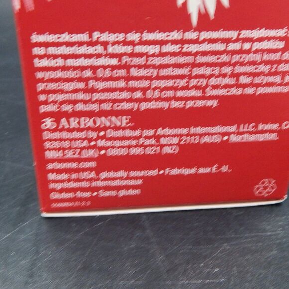 Arbonne Mulled Cider Candle 6.2oz Glass Container NIB - Picture 6 of 6